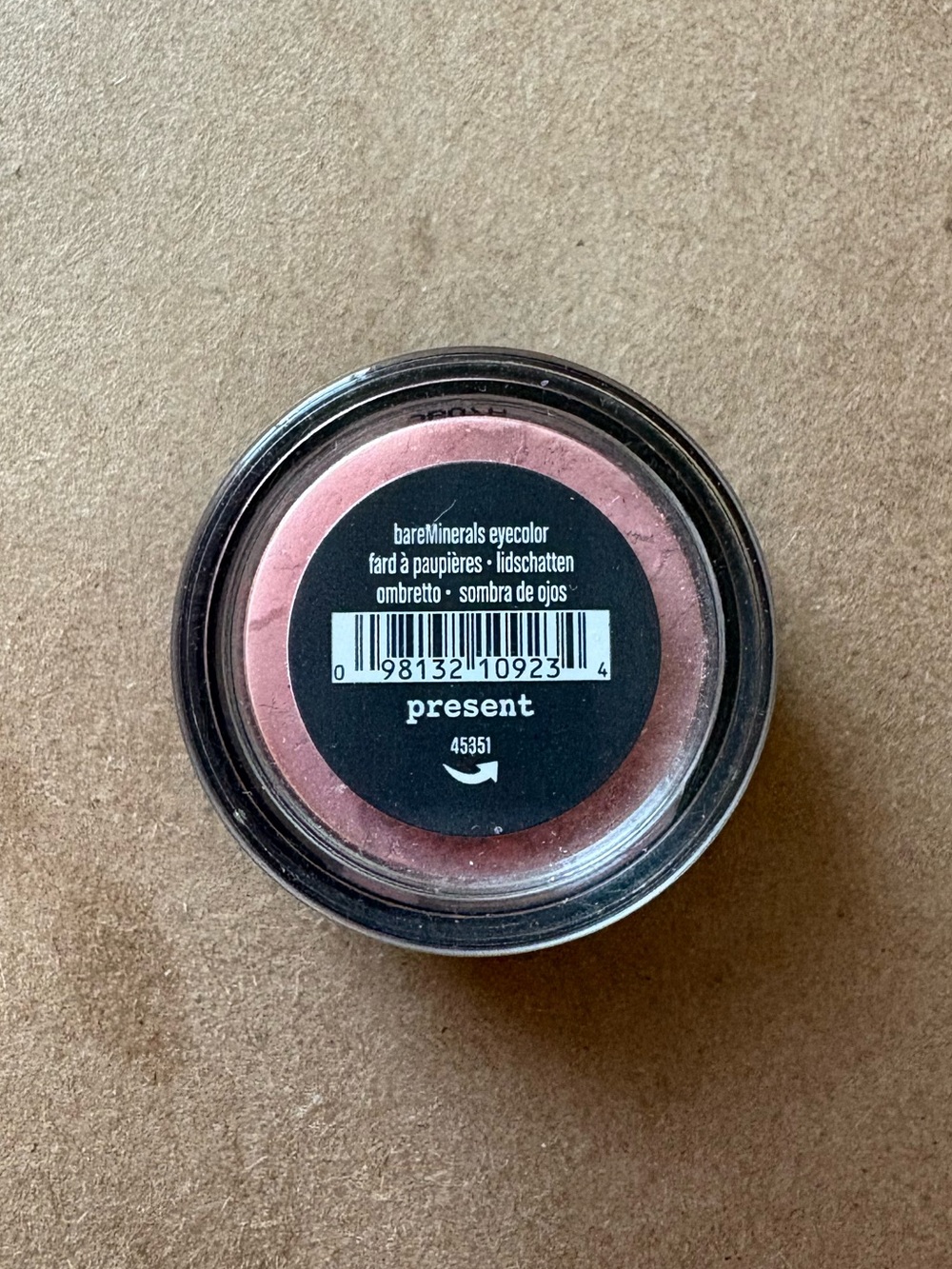 bareMinerals “Present” Pink Loose Eyeshadow Single